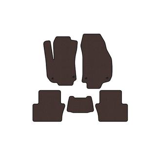 Резиновые коврики Carsuit (2 ряда, коричневые) фото 1