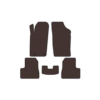 Резиновые Коврики Carsuit (2009-2013, Коричневый) Peugeot 206 1998-2024 гг. фото 1