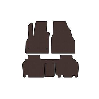Резиновые коврики Carsuit (2 ряда, 5-дверный/7-местный, коричневый) фото 1