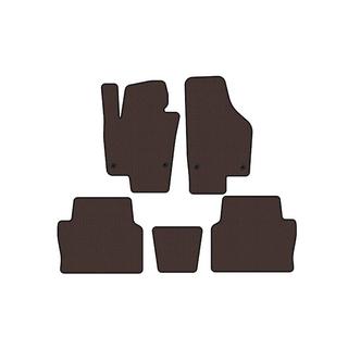 Резиновые коврики Carsuit (2 ряда, коричневые) Seat Alhambra 2010- гг. фото 1