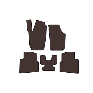 Резиновые Коврики Carsuit (Коричневые) Skoda Roomster 2006-2015 гг. фото 1