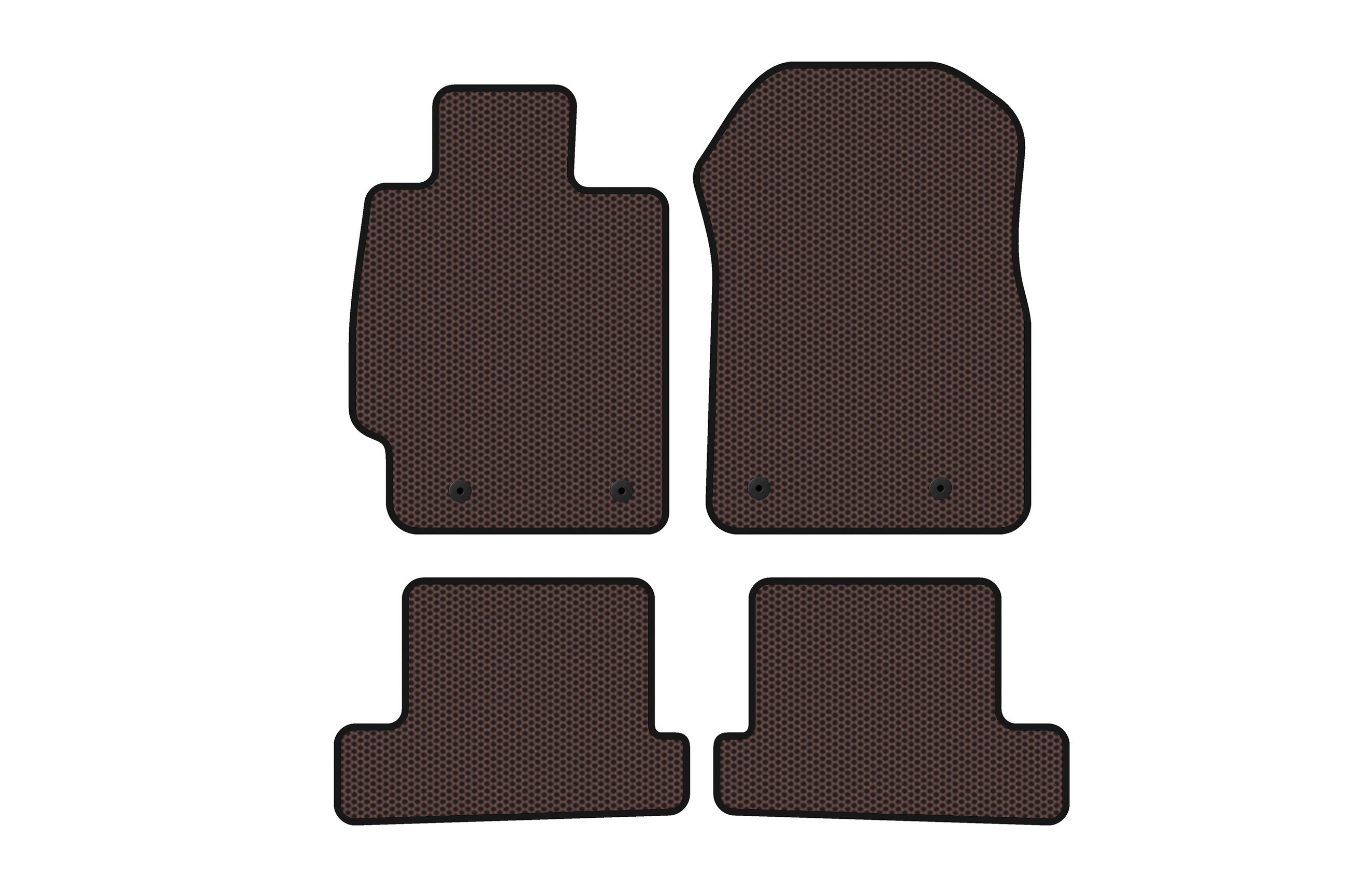 Гумові килимки Carsuit (Купе, коричневий) для Subaru BRZ 2012-2021 рр