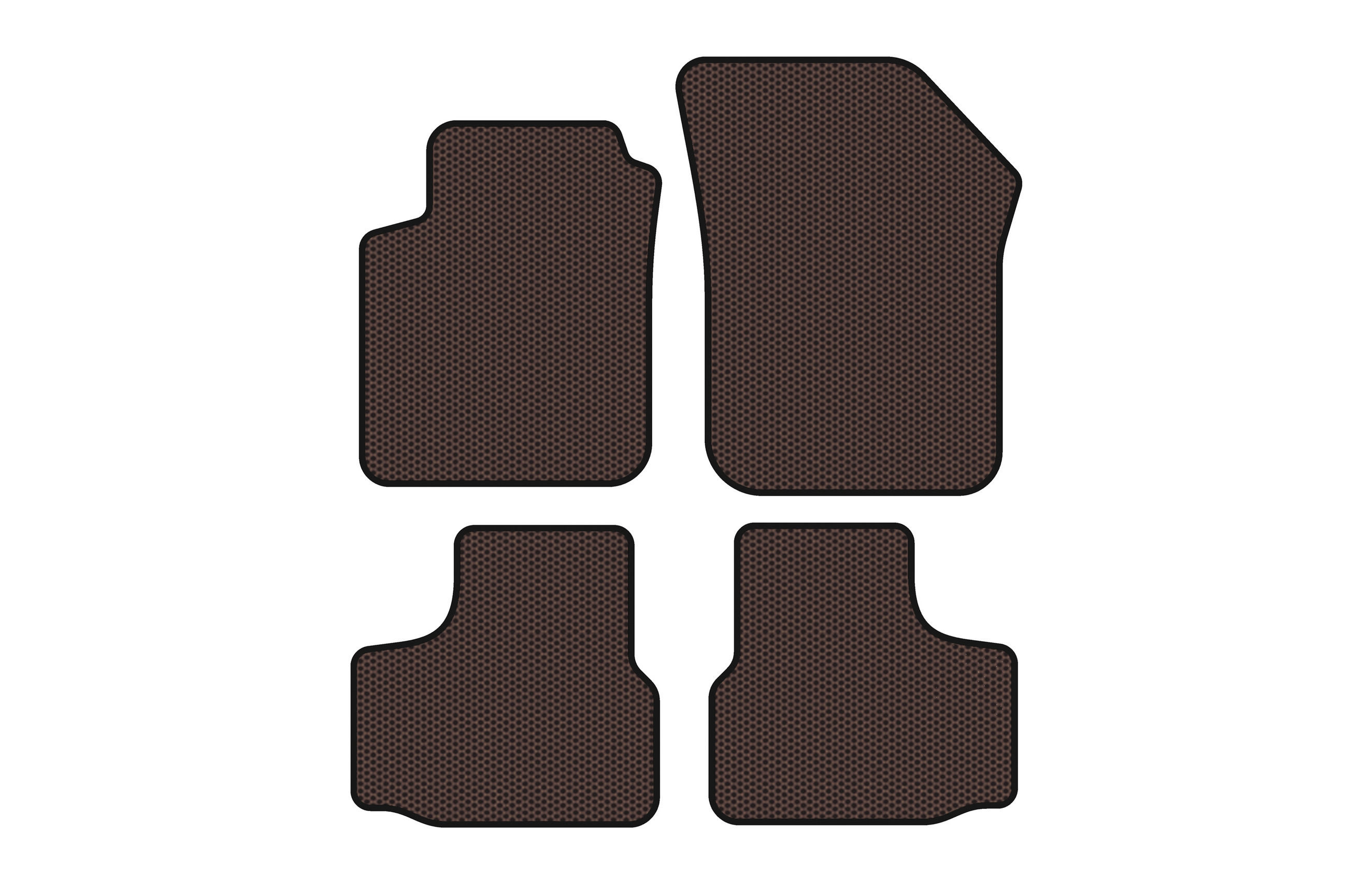 Гумові килимки Carsuit (Коричневий) для Volkswagen UP 2011-2023 рр
