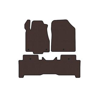 Резиновые коврики Carsuit (2 ряда, коричневые) Acura MDX 2007-2013 гг. фото 1