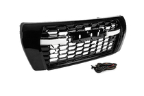 Toyota Land Cruiser 200 2007-2021 гг. Решетка радиатора 2012-2016 (GR Sport LED) фото 3