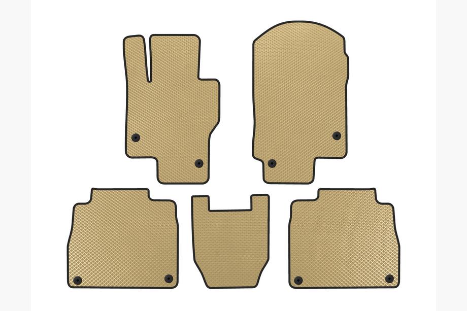 Mercedes GLS X167 2019- гг. Коврики EVA (Бежевые) Image