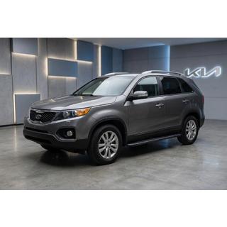 Боковые пороги Bosphorus Black (2 шт., алюминий) Kia Sorento II XM 2009-2014 гг. фото 1