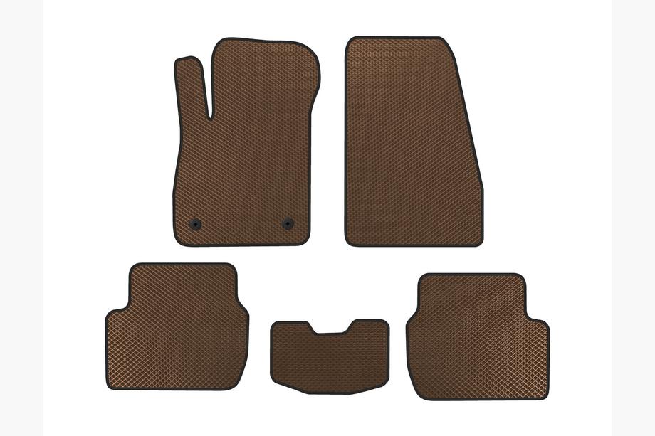Ford Puma 2019- гг. Коврики EVA (Коричневые) Image