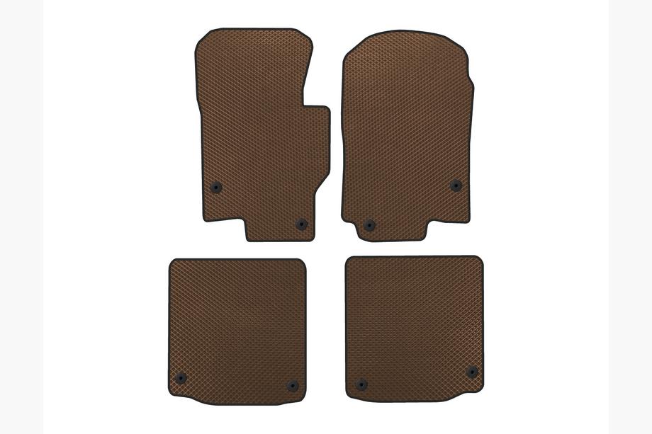 Mercedes GLS X167 2019- гг. Коврики EVA (Для GLS600 Maybach, коричневые) Image