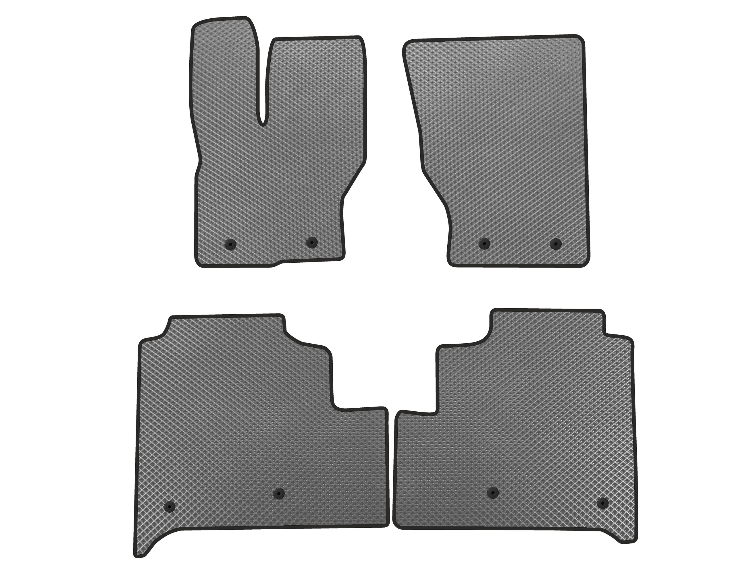 Килимки EVA (Long, сірий) для Range Rover IV L405 2013-2021 рр