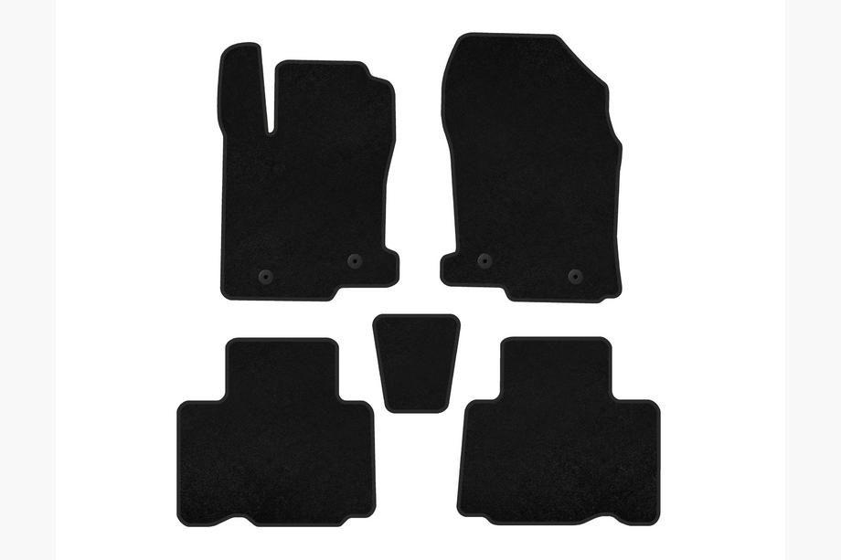 Lexus NX 2014-2021 гг. Текстильные коврики Classic (Черный) Image