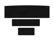 Коврик в багажник Текстильный Premium (Черный) фото 1