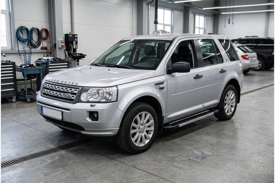 Land Rover Freelander II 2006–2014 гг. Боковые пороги RedLine V1 (2 шт., алюминий) Image