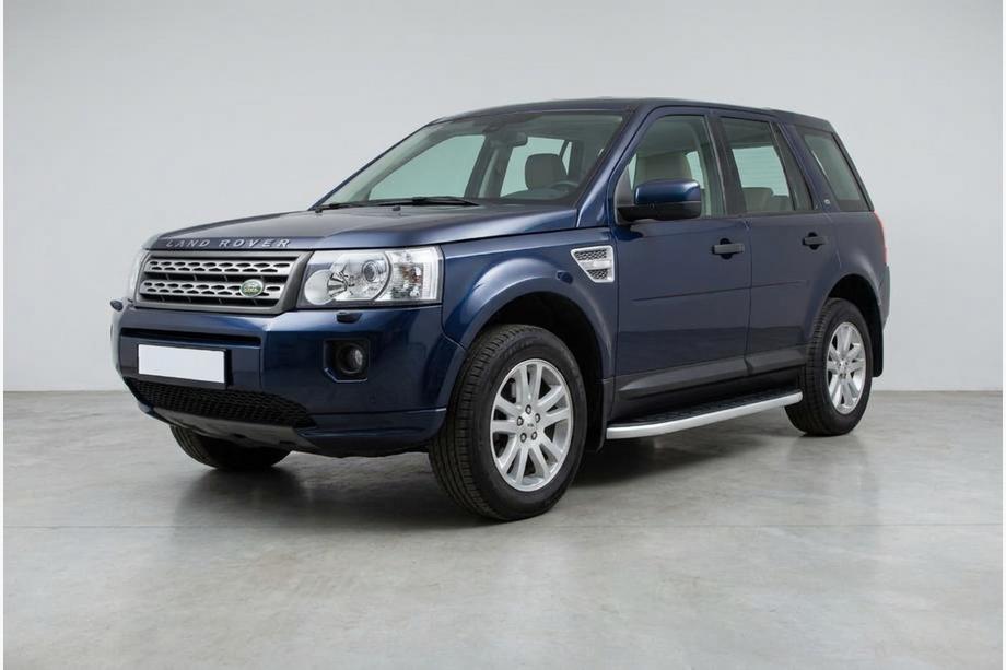 Land Rover Freelander II 2006–2014 гг. Боковые Подножки Duru (2 шт., Алюминий) Image