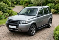 Land Rover Freelander I 1997-2006 гг. Боковые Подножки Allmond Black (2 шт., Алюминий) фото 1