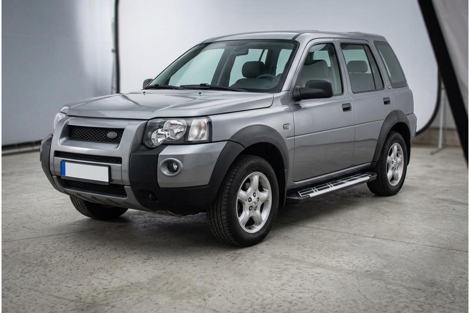 Land Rover Freelander I 1997-2006 гг. Боковые Подножки Sunrise (2 шт., Алюминий) Image