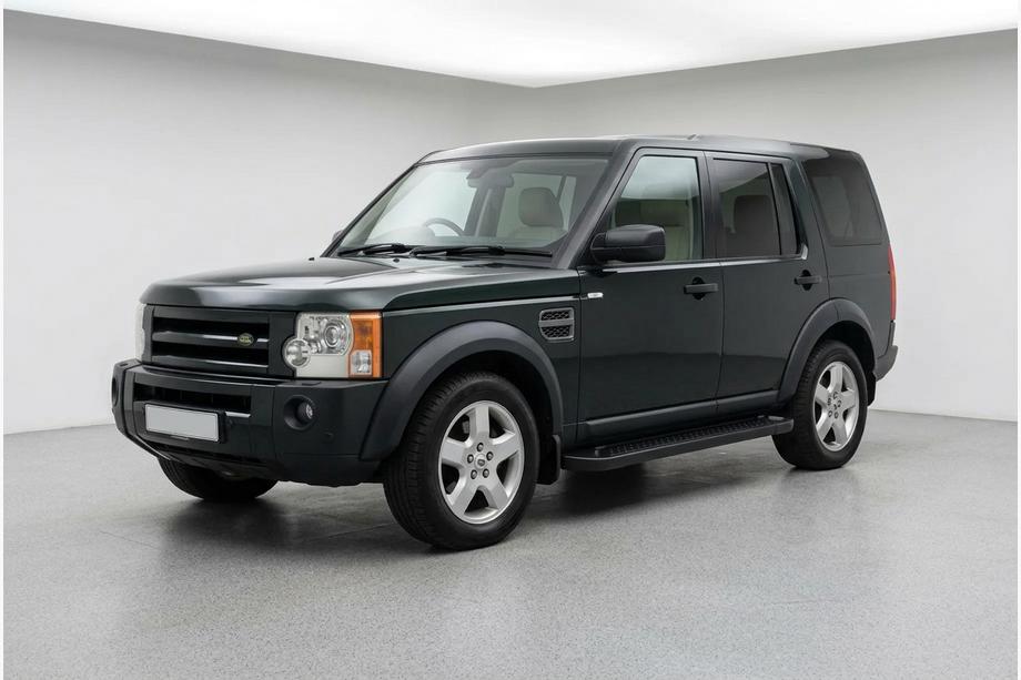 Land Rover Discovery III 2004–2009 гг. Боковые Подножки Allmond Black (2 шт., Алюминий) Image