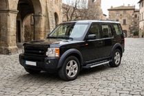 Land Rover Discovery III 2004–2009 гг. Боковые пороги RedLine V1 (2 шт., алюминий) фото 1