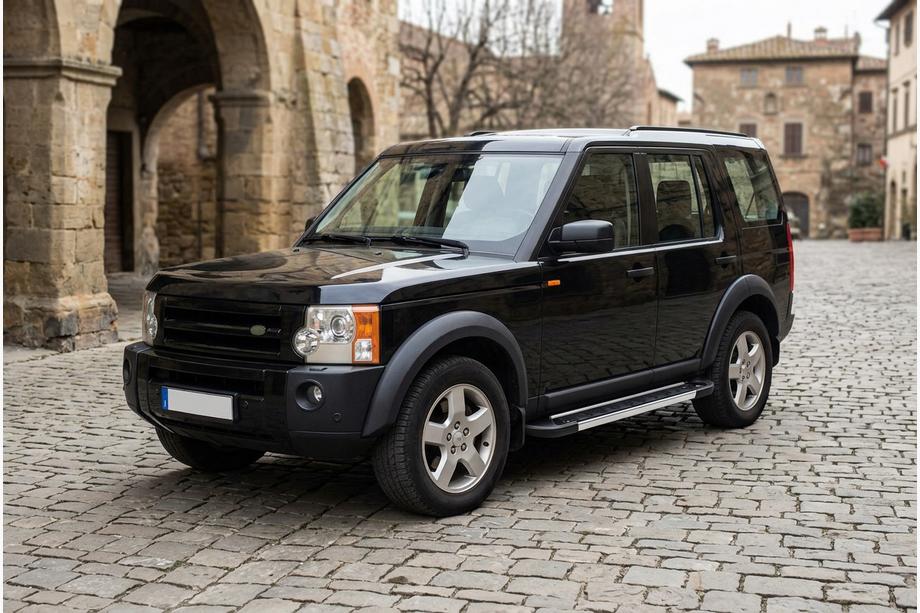 Land Rover Discovery III 2004–2009 гг. Боковые пороги RedLine V1 (2 шт., алюминий) Image