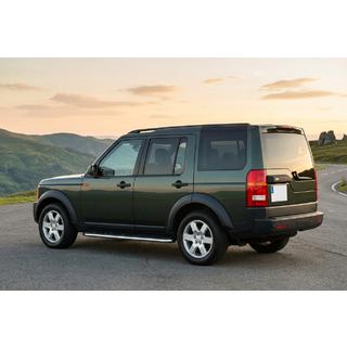 Боковые Подножки Maydos V1 (2 шт., Алюминий и Нержавейка) Land Rover Discovery III 2004–2009 гг. фото 1
