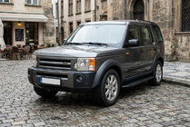 Land Rover Discovery III 2004–2009 гг. Боковые пороги Bosphorus Black (2 шт., алюминий) фото 1