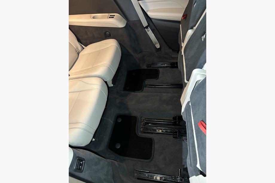 Mercedes GLS X167 2019- гг. Текстильные коврики Premium (3 ряда, Черный) Фото 3