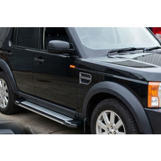 Боковые Подножки Rainbow (2 шт., Алюминий) Land Rover Discovery III 2004–2009 гг. фото 1
