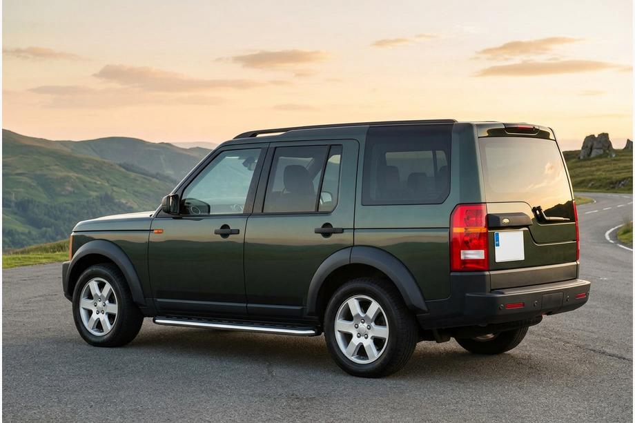 Land Rover Discovery IV 2009-2017 гг. Боковые Подножки Maydos V1 (2 шт., Алюминий и Нержавейка) Image