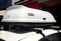 Распродажа! Багажник на гладкую крышу Oluksuz V4 (хром, пара) фото 1