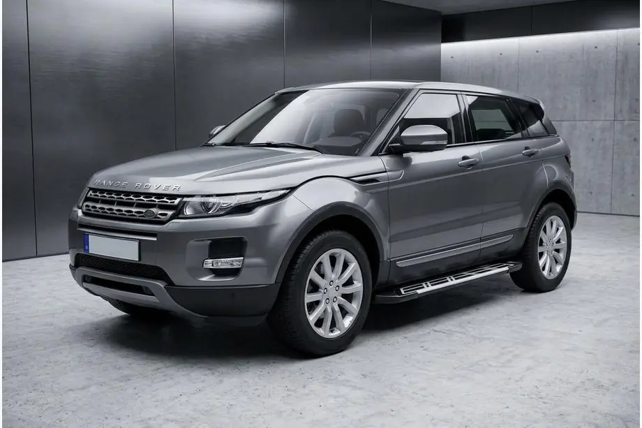 Range Rover Evoque 2012-2018 гг. Боковые Подножки Sunrise (2 шт., Алюминий) Image