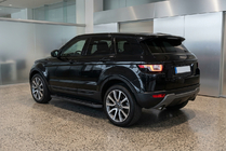 Range Rover Evoque 2012-2018 гг. Боковые Подножки RedLine Black (2 шт., Алюминий) фото 1