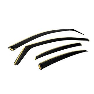 Ветровики вставные Niken Luxury (SD, 4 шт) Audi A5 2007-2015 гг. фото 3