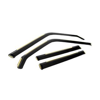 Вставные ветровики Niken Luxury (4 шт) Toyota Land Cruiser Prado 250 2023- гг. фото 2