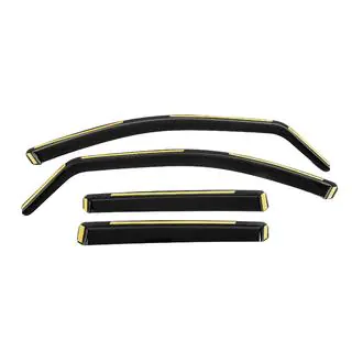 Вставные ветровики Niken Luxury (4 шт) Mercedes ML W164 2005-2011 гг. фото 1