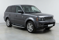 Range Rover Sport 2005-2013 гг. Боковые Подножки Tayga Grey (2 шт., Алюминий) фото 1