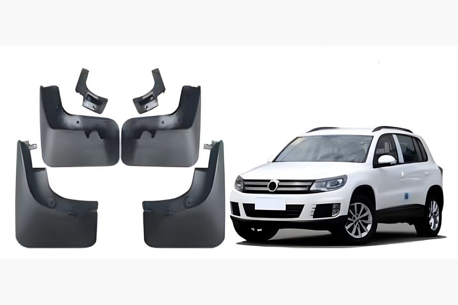 Volkswagen Tiguan 2007-2016 гг. Оригинальные брызговики Premium V2 (4 шт) Image