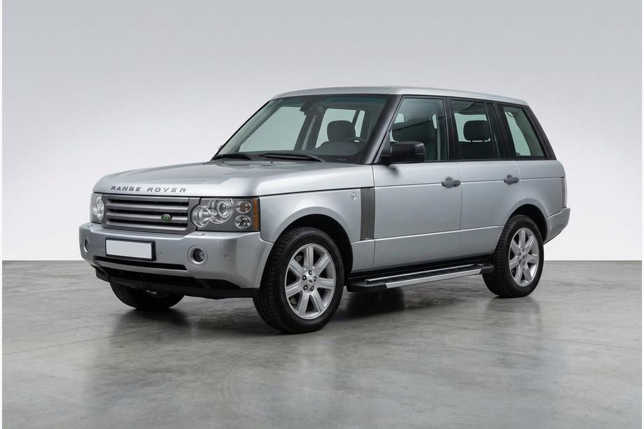 Range Rover III L322 2002-2012 гг. Боковые пороги RedLine V1 (2 шт., алюминий) Image