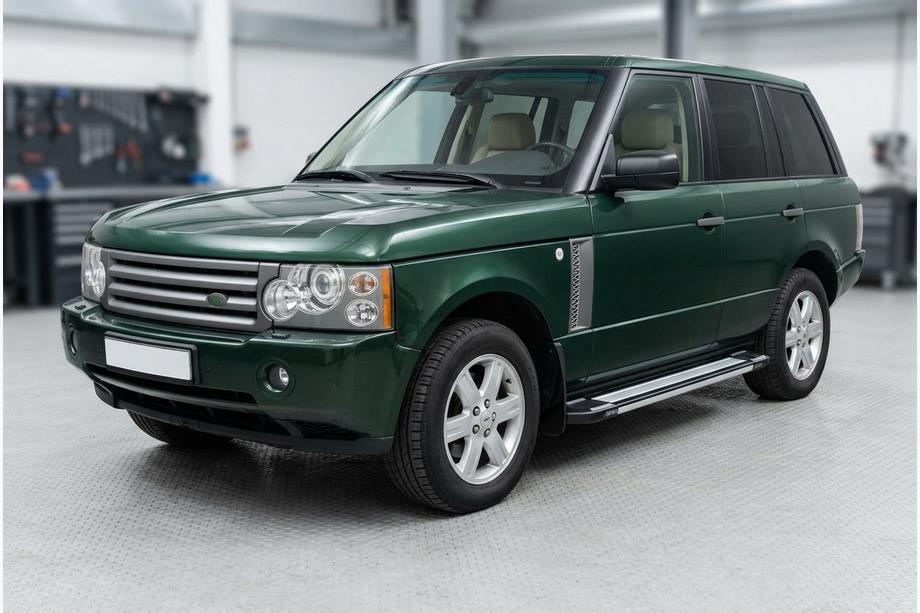Range Rover III L322 2002-2012 гг. Боковые Подножки Rainbow (2 шт., Алюминий) Image