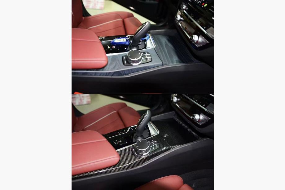 BMW 5 серия G30/G31 2017-2023 гг. Комплект карбоновых вставок в салон Image