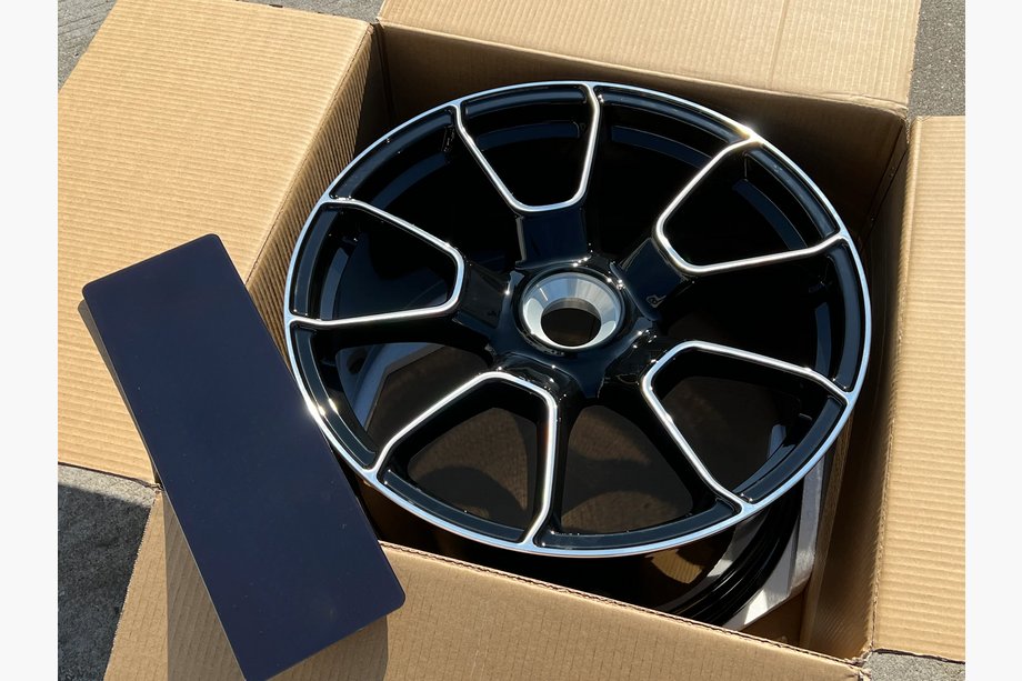Porsche 911 (991) 2011–2019 гг. Кованые диски OEM R21 R22 (комплект 4 шт) Фото 6