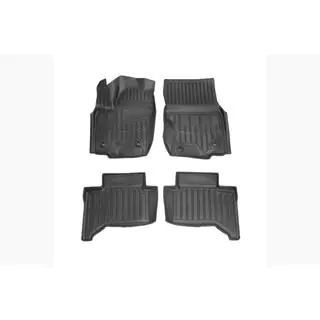 Коврики резиновые Stingray 3D (4 шт, полиуретан) Lexus GX550 2023- гг.