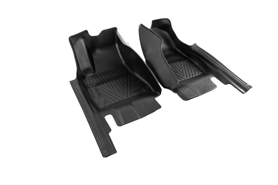 Tesla Model 3 2017- гг. Резиновые Коврики Niken Luxury 3D (3 шт) Фото 7