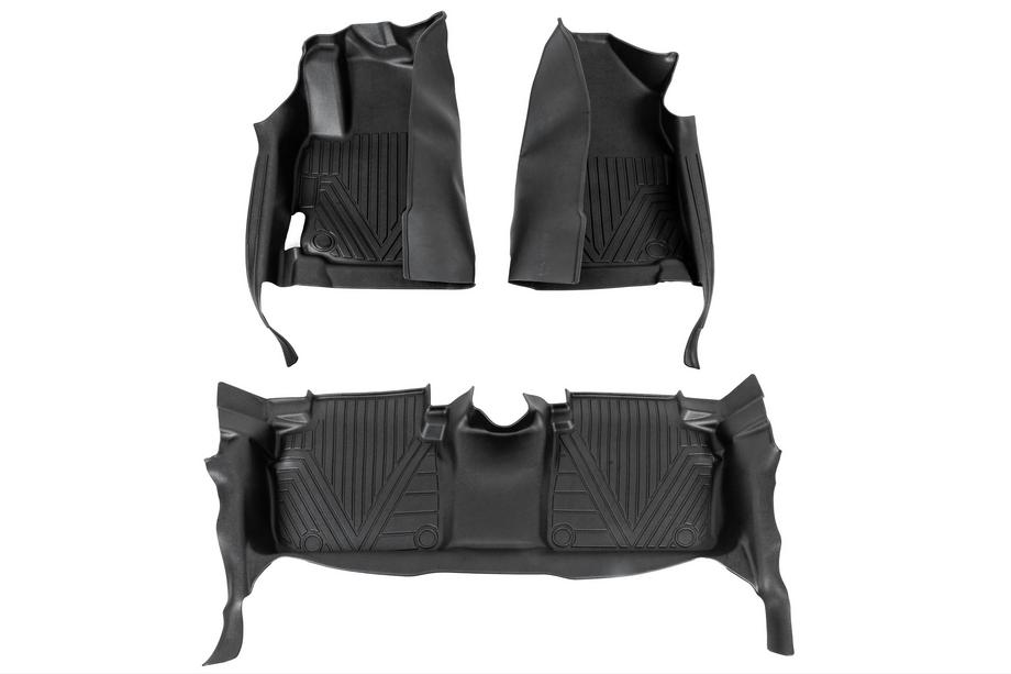 Toyota Camry 2011–2017 гг. Резиновые Коврики Niken Luxury 3D (3 шт) Фото 1