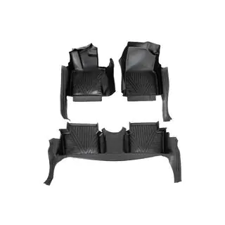 Резиновые коврики Niken Luxury 3D (Для ДВС, комплект 3 шт.) фото 1