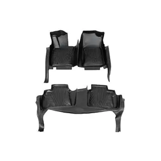 Резиновые коврики Niken Luxury 3D (Для ДВС, комплект 3 шт.) фото 1