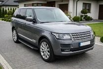 Range Rover IV L405 2013-2021 гг. Боковые Подножки Duru (2 шт., Алюминий) фото 1