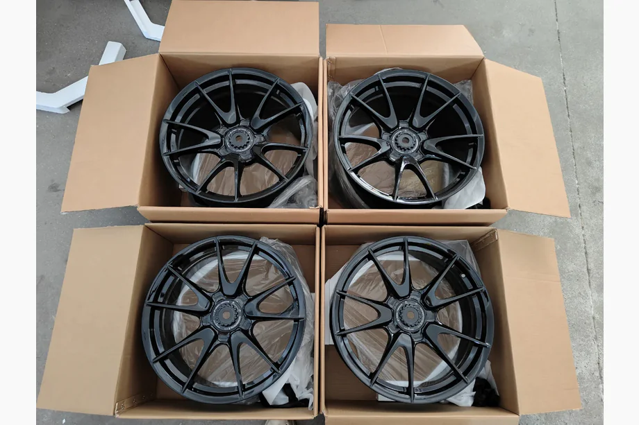 Porsche 911 (997) 2004–2012 гг. Кованые диски OEM R19 V1 (комплект 4 шт.) Фото 6
