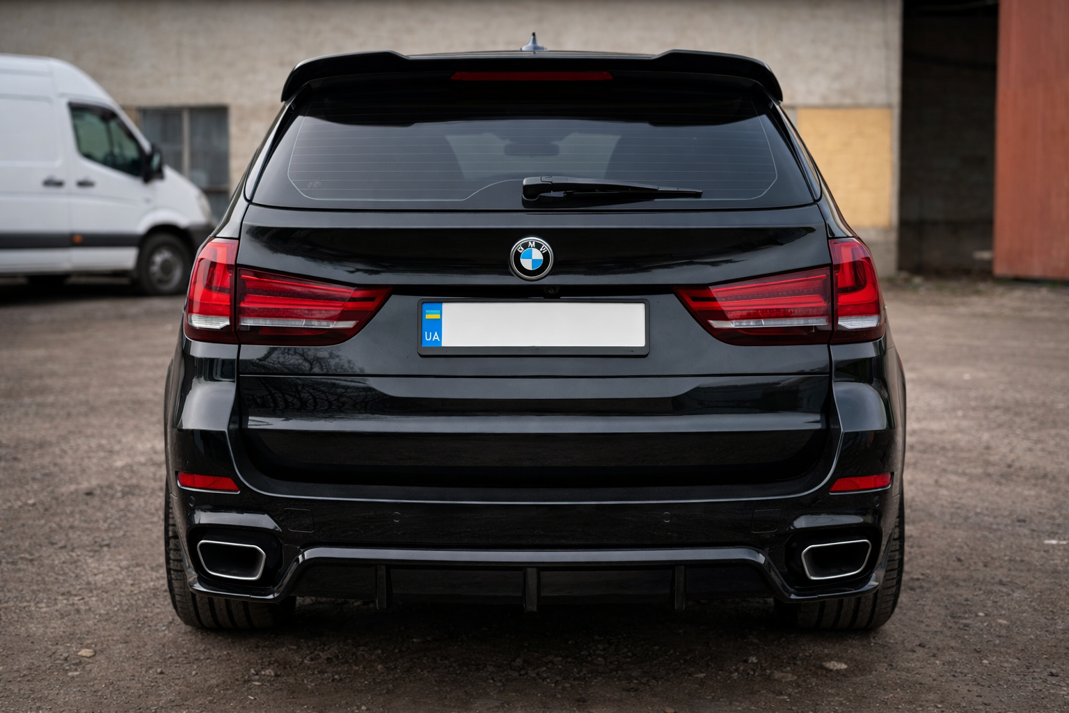 Дифузор заднього бампера Black Warrior (для M-Sport) для BMW X5 F15 2013-2018 рр
