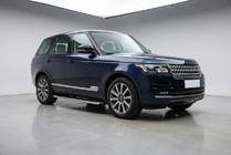 Range Rover IV L405 2013-2021 гг. Боковые Подножки Fullmond (2 шт, алюминий) фото 1