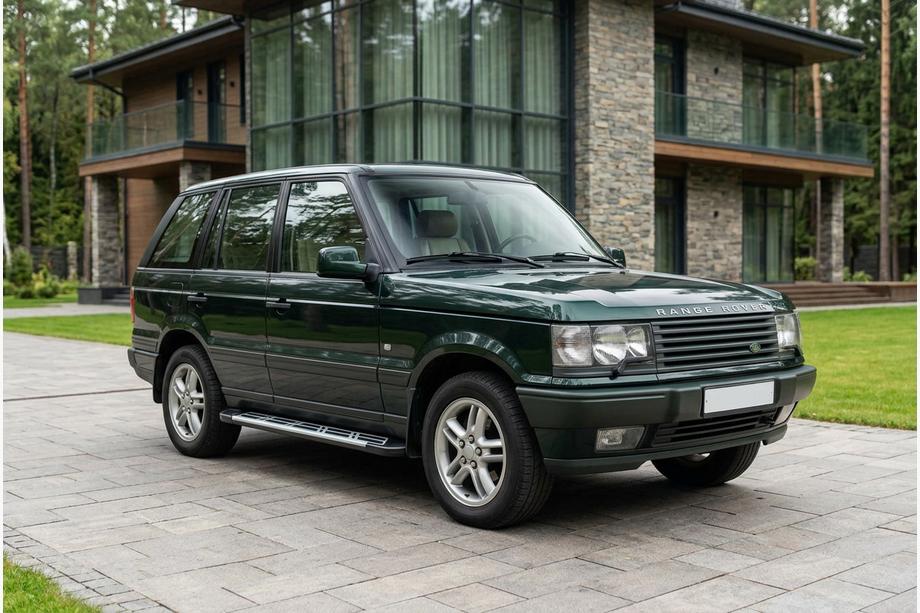 Range Rover II P38A 1997-2002 гг. Боковые Подножки Sunrise (2 шт., Алюминий) Image